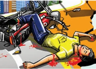 दोन दुचाकींची समोरासमोर धडक