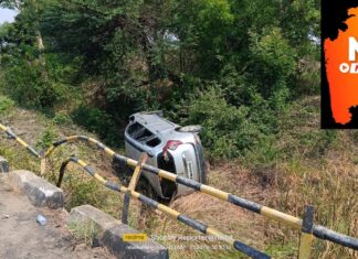 भरधाव कार नाल्यात पलटली ; एकाचा उपचारादरम्यान मृत्यू