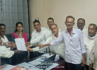 ई-पॉस मशीनच्या सर्व्हर डाऊनमुळे कुही तालुक्यातील कार्डधारक व दुकानदार त्रस्त,ऑफलाईन धान्य वितरणाची मागणी जिल्हाधिकारी नागपूर यांना निवेदन सोपविले.