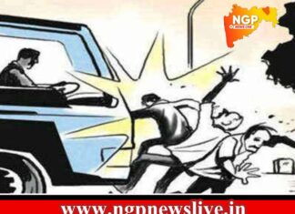 भरधाव चारचाकीची दुचाकीला जबर धडक ; तिघे गंभीर जखमी