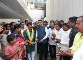 माजी आमदार राजू पारवे यांचा भाजपमध्ये पक्षप्रवेश