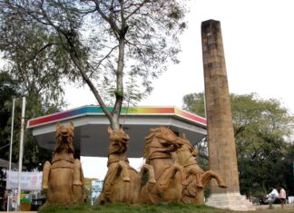 ऐतिहासिक झिरो माईल स्तंभाजवळ वृद्ध महिलेची निर्घृण हत्या