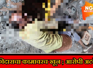 घराच्या बांधकामावरील चौकीदाराचा खून ; आरोपी महिलेला अटक