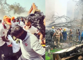 अहमदाबाद विमान अपघात : आतापर्यंत २६५ जणांचा मृत्यू ; मेडिकल कॉलेजच्या २४ विद्यार्थी आणि डॉक्टरांचा समावेश