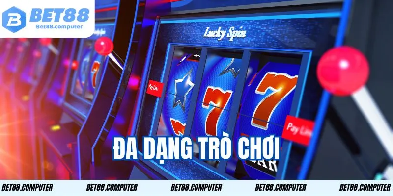 HackSaw BET88 - Những Điểm Nổi Bật Khi Chọn Nền Tảng Cá Cược 3 Đa dạng các loại hình trò chơi