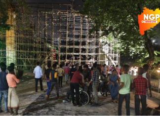 कोराडी मंदिरात अपघात, बांधकाम सुरू असताना स्लॅब कोसळला; १३ कामगार जखमी, दोन गंभीर, NDRF कडून मदतकार्य सुरू