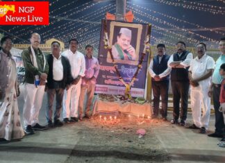 मांढळ येथे उपमुख्यमंत्री अजित पवार यांना भावपूर्ण श्रद्धांजली