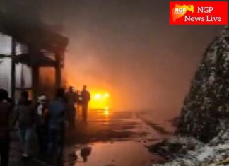 कुही – आंभोरा मुख्य मार्गावरील कल्पना जिनिंगला भीषण आग ; करोडोंचे नुकसान