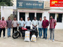 १२.६८ किलो गांजा सह ४.१४ लाखांचा मुद्देमाल जप्त : नागपूर ग्रामीण पोलिसांची कारवाई ; एक आरोपी अटकेत